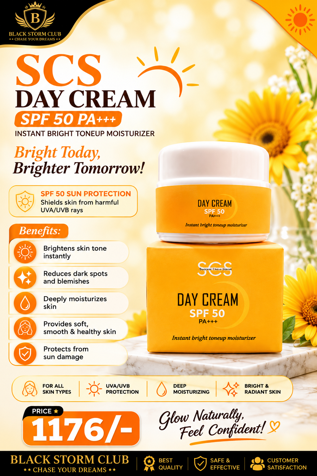 SCS Day Cream SPF 50 PA+++